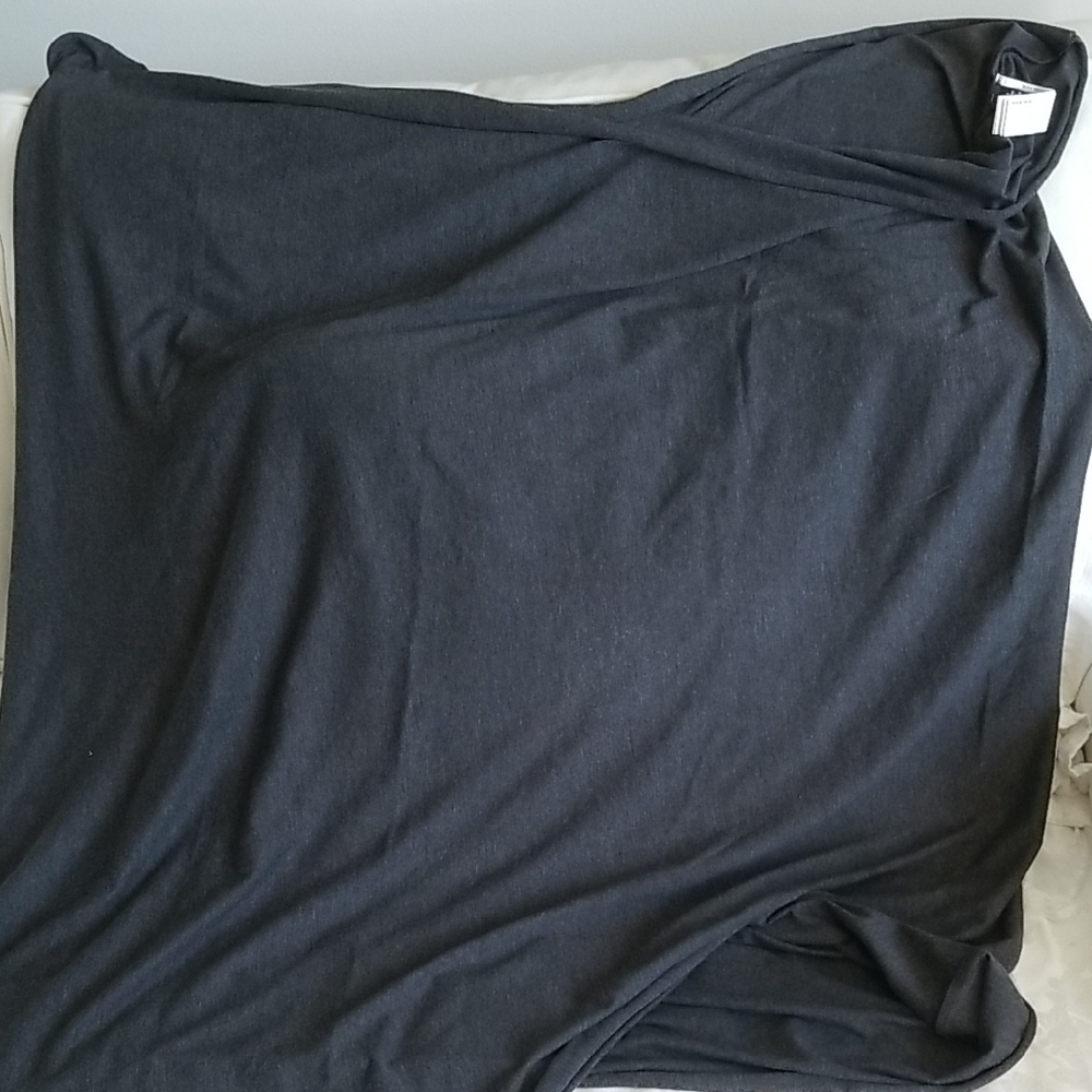 21 Men Grey Tube Infinity Scarf New OS